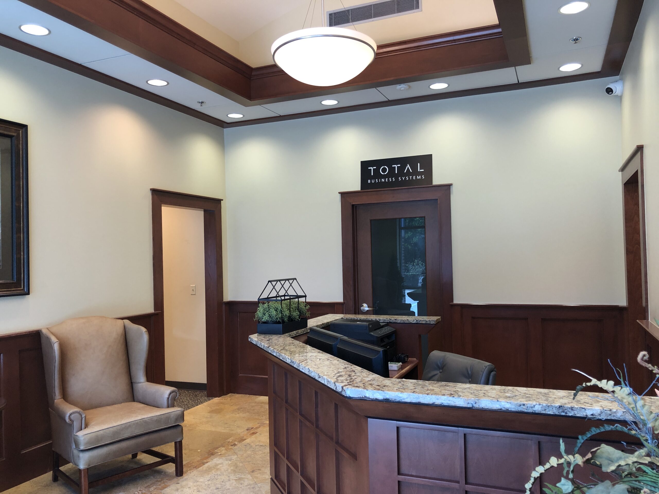 image of inside the offices of Total Business Systems