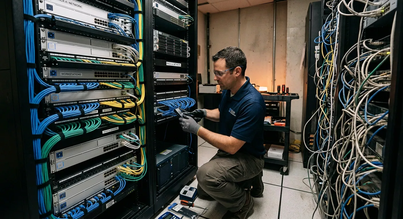 Benefits of Data Closet & Network Cleanup
