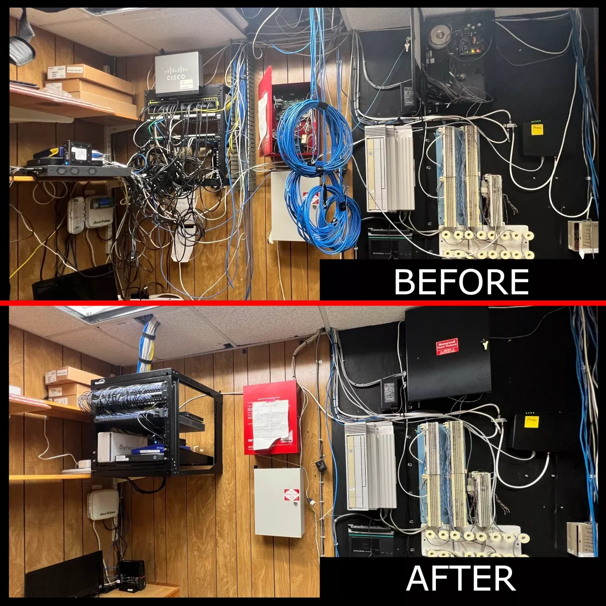 Network Rack Cleanup​