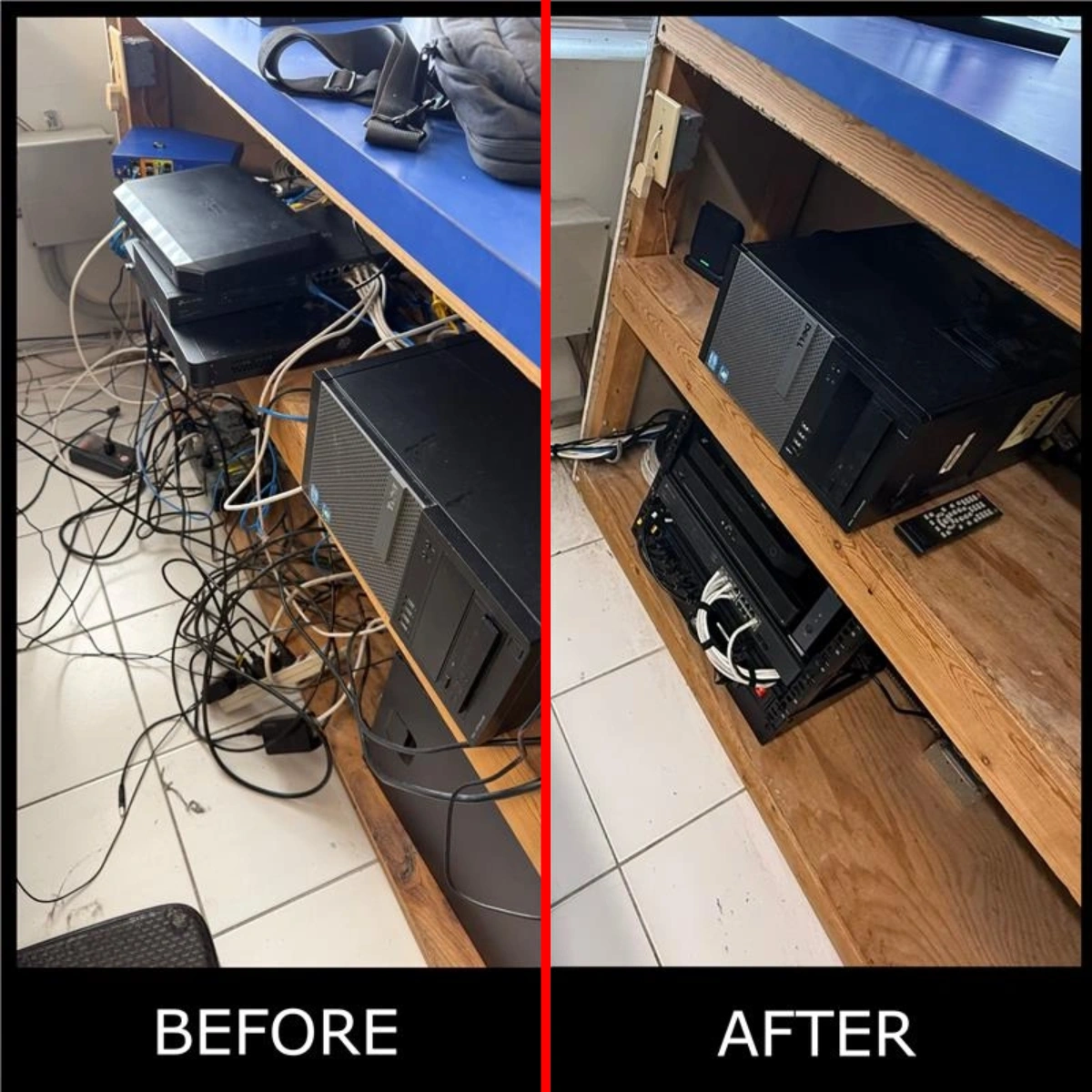 Workstation & Equipment Cleanup