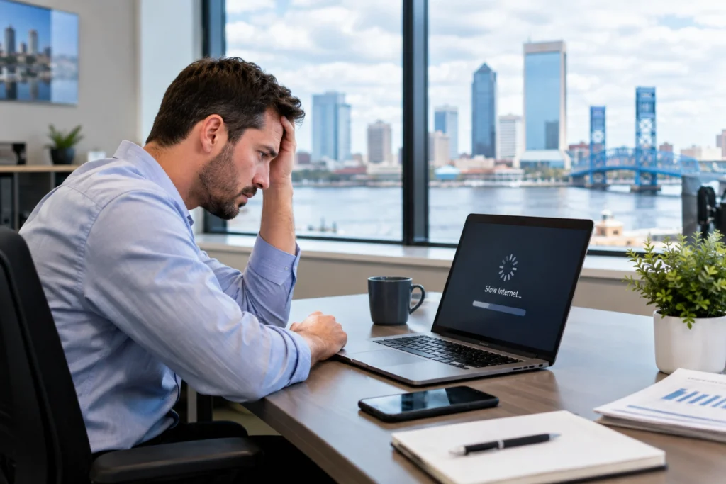 How Slow Business Internet Costs Your Jacksonville Company
