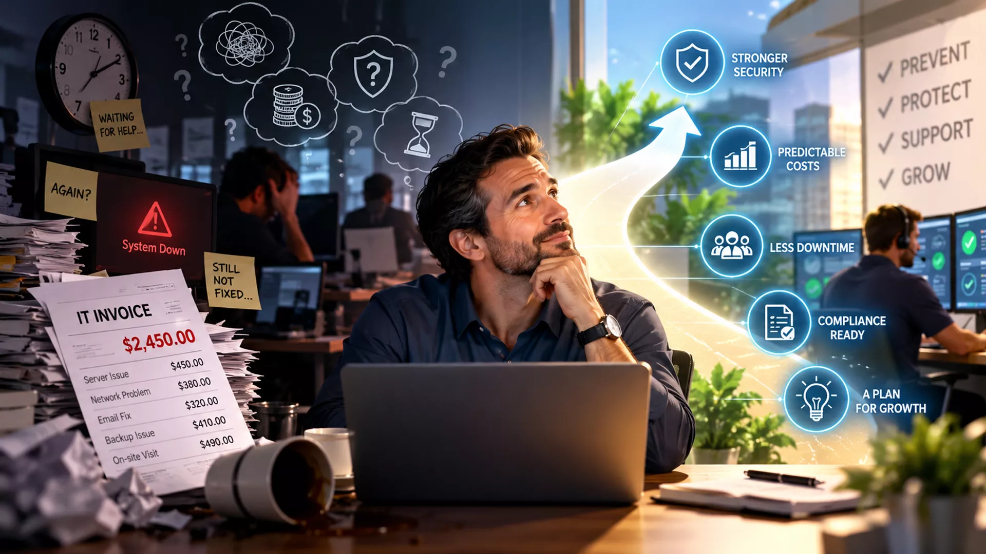 Signs Your Business Has Outgrown Break-Fix IT Support